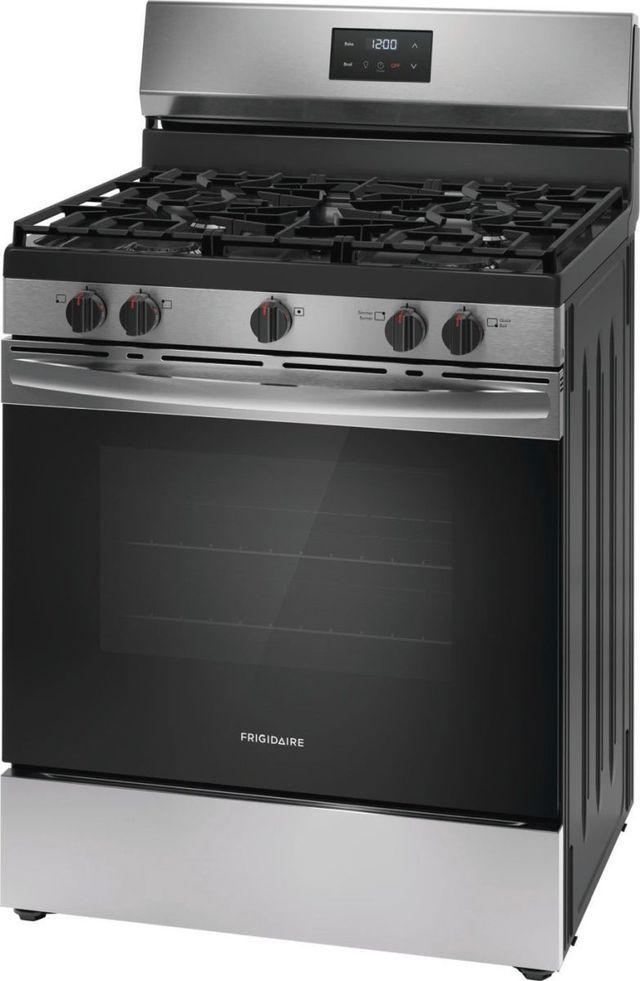 Frigidaire® 30" Stainless Steel Freestanding Gas Range-1