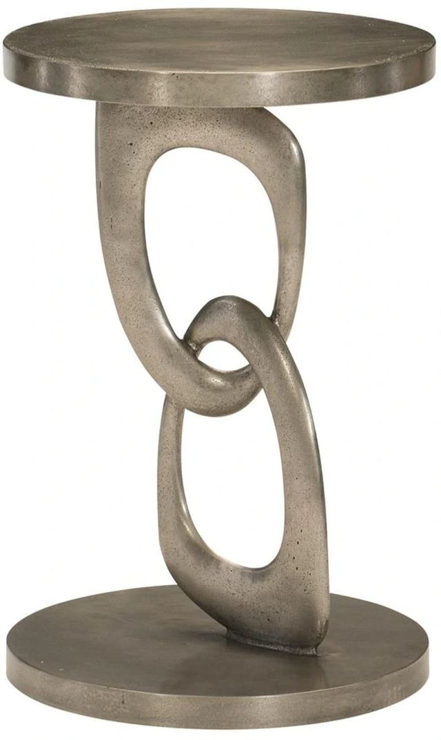 Bernhardt Linea Textured Graphite Side Table-0