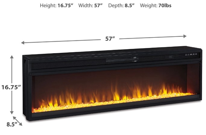 Signature Design by Ashley Fireplace Insert - Thumbnail 5