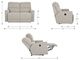 La-Z-Boy® Cade Bone Manual Reclining Loveseat-2