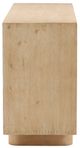 Dovetail Furniture Thalia Light Natural 4-Door Sideboard-3