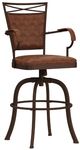 HH2 Home Bridgetown Bronze/Brown Metal Bar Stool-0