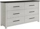 Global Furniture USA Ava Beige Dresser-0