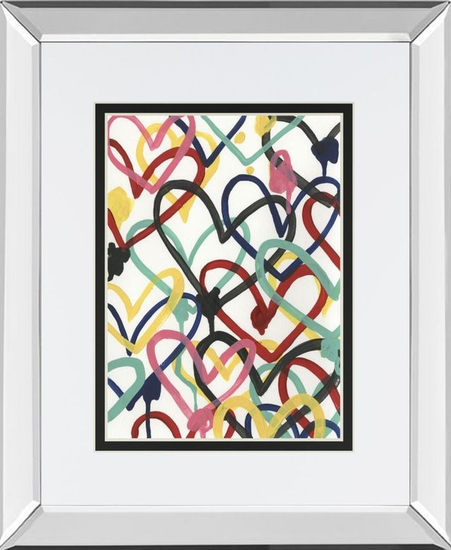 Classy Living June Erica Vess Heart Scribbles I Wall Art-0