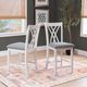 Powell® Starla 2-Piece White Counter Stool Set-1