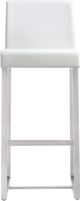 TOV Furniture Denmark White Set Of 2 Steel Counter Stool-1