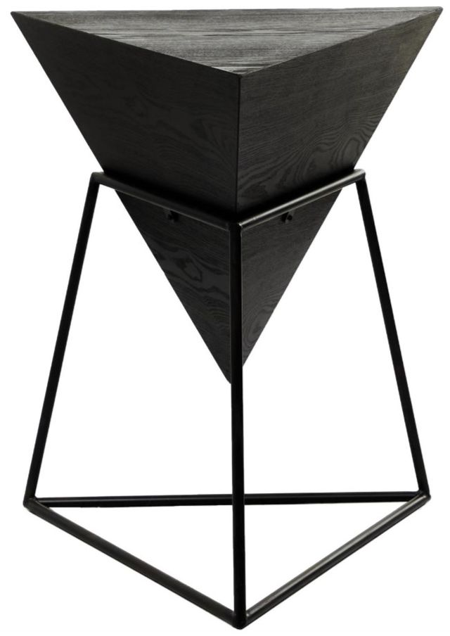 Deco Marche Black Accent Table-1