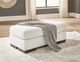 Benchcraft® Hartside Frosted Ottoman-3