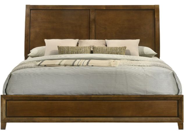 New Classic® Home Furnishings Ballard Walnut Twin Sleigh Bed-2
