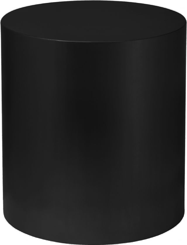 Meridian Furniture Cylinder Matte Black End Table-0