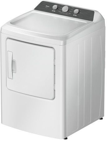 Midea® 7.0 Cu. Ft. White Front Load Electric Dryer-5