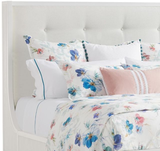 Lexington Home Avondale Arlington Arctic White Queen Platform Bed-1