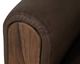 International Furniture Direct Balam Brown Loveseat-1