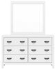 Signature Design by Ashley® Binterglen White Dresser and Mirror-1
