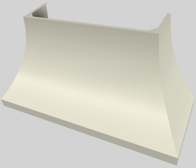 Vent-A-Hood® Designer Series 60" Biscuit Wall Mounted Range Hood-3