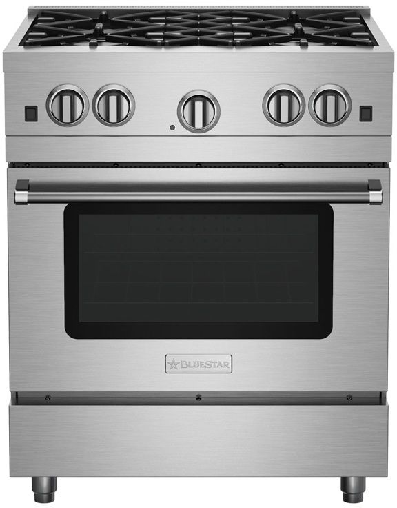 BlueStar® Culinary RCS Series 30" Stainless Steel Pro Style Liquid Propane Gas Range-0