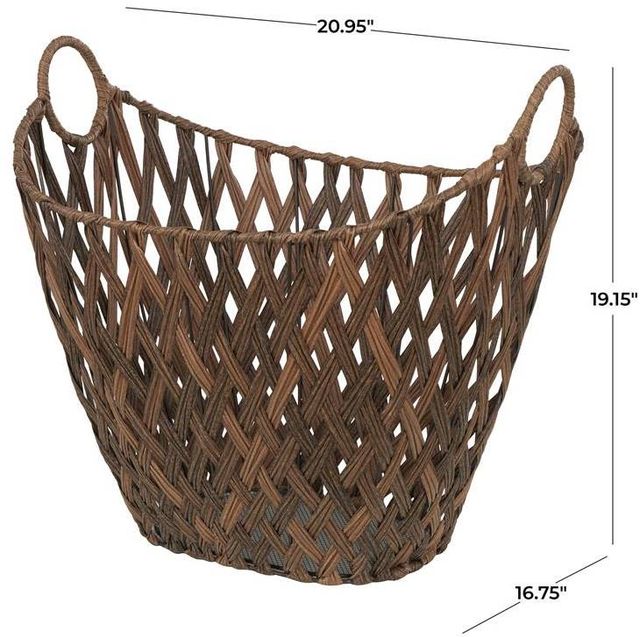Deco Marche Bronze Storage Basket-2