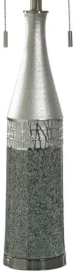 StyleCraft Compas Silver Table Lamp-2