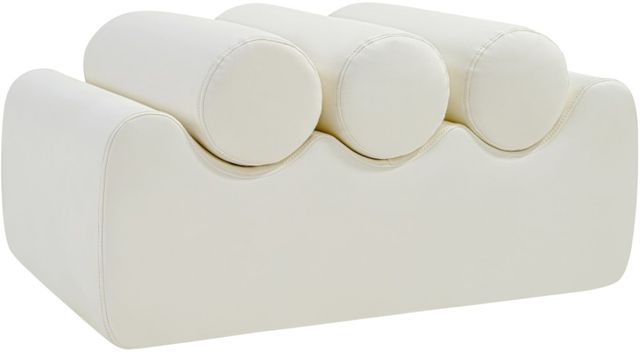 Meridian Furniture Rumble Cream 32" Bench-0