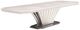 Michael Amini® Fantosini Silver Leaf Pedestal Dining Table-0