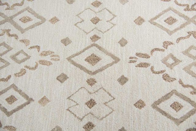 Rizzy Home Opulent Neutral 5'x8' Rectangular Rug-3