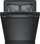 Bosch® 300 Series 24" Black Front Control Built-In Dishwasher-2
