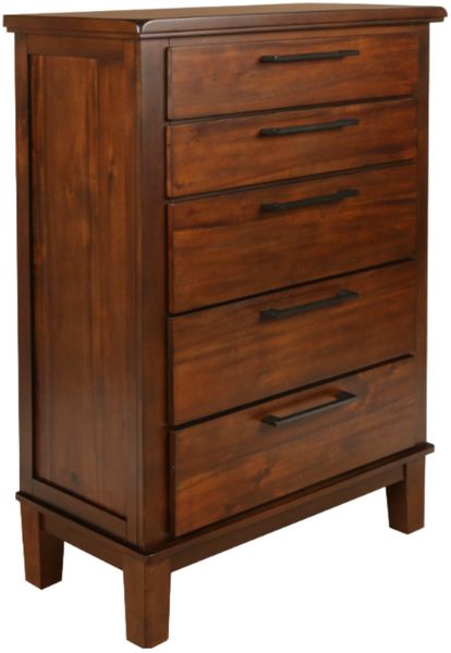 New Classic Furniture Cagney Lift Top Chest in Chestnut main image 1
