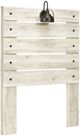Signature Design by Ashley® Cambeck 5-Piece Whitewash Twin Panel Headboard Bed Set-1