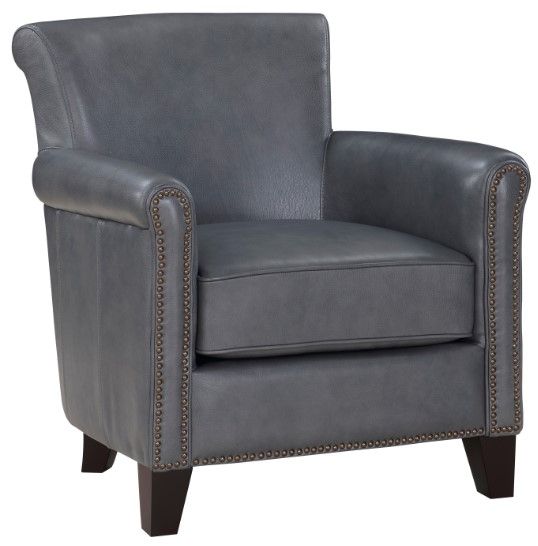 Homelegance® Braintree Burnish Gray Chair-0