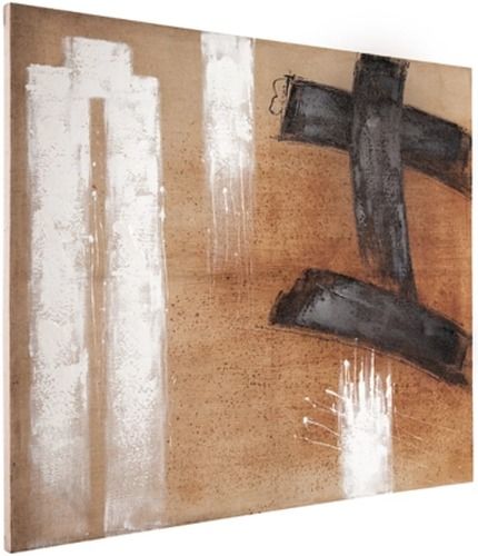 Signature Design by Ashley® Tamland Linen/White/Black Wall Art-1