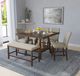 Emerald Home Seneca Beige/Brown Upholstered Counter Stool Set-1