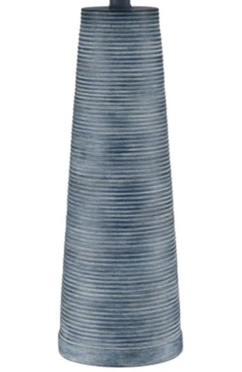 Stylecraft Denim Wash/Silver Table Lamp-1