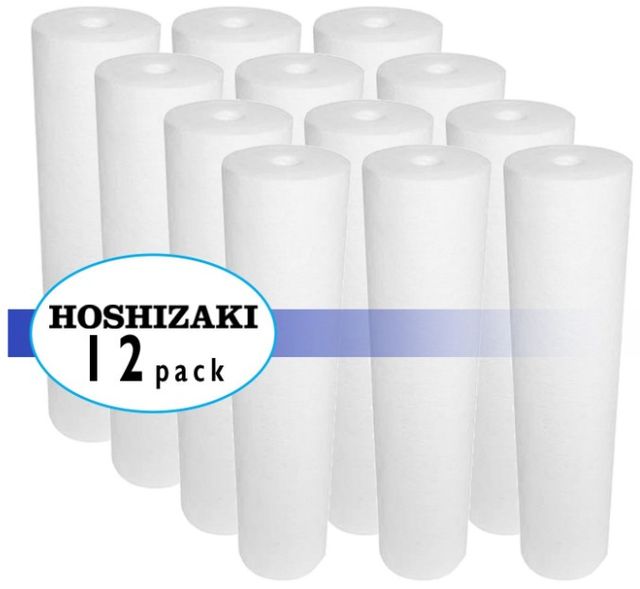 Hoshizaki 2.5" White 12-Piece Prefilter Cartridges-0