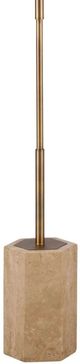 Bassett Mirror Ronzell Brass Floor Lamp-2