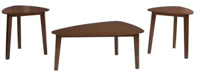 Signature Design by Ashley® Lyncott 3-Piece Brown Occasional Table Set-0