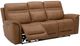 Liberty Furniture Cooper Camel Leather Triple Zero Gravity Power Reclining Sofa-1