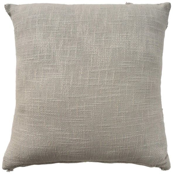 Nourison Home™ Mina Victory Lifestyle  Light Gray 18"x18" Throw Pillow-1