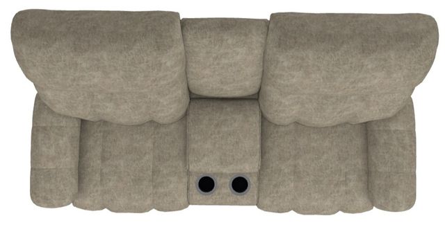 La-Z-Boy® Morrison Sable Power Reclining Loveseat with Console and Headrest-4