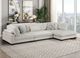 Homelegance® Tinley 3-Piece Beige Modular Sectional and Chaise-1