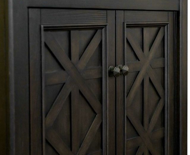 Martin Furniture Kingston Dark Chocolate Lower Door Bookcase-2
