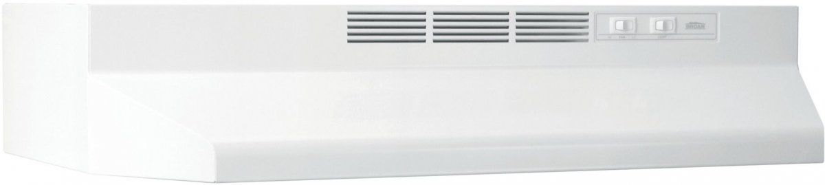 Broan® Buez1 Series 21" White Ductless Under Cabinet Range Hood