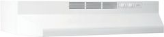 Broan® Buez1 Series 21" White Ductless Under Cabinet Range Hood