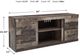 Signature Design by Ashley® Derekson Multi Gray TV Stand-4