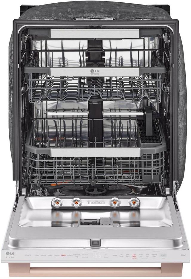 LG Studio 24" Essence White Top Control Built In Dishwasher-4