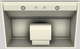 Vent-A-Hood® 36" Biscuit Wall Mounted Range Hood-3