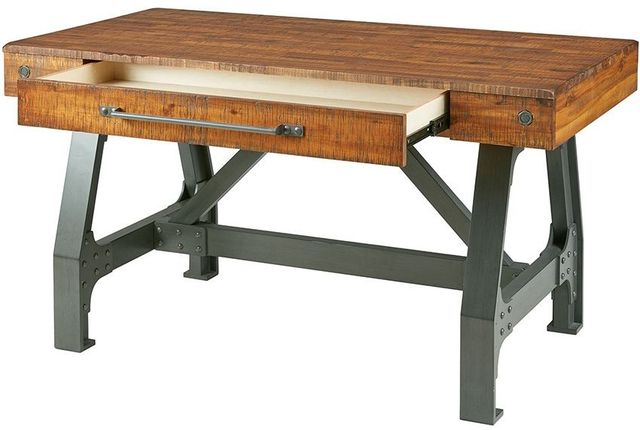 Olliix by INK+IVY Amber/Graphite Lancaster Desk-1
