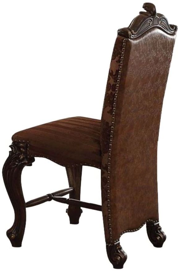 ACME Furniture Versailles Cherry Oak/Light Brown Counter Height Chair-0