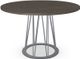 Amisco Customizable Calypso Round Dining Table with 48" Thermo Fused Laminate Top -3