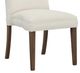 Fairfield® Customizable Entree Dining Pull Tall Back Armless Stack Chair with Tobacco Legs-2