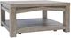 Jofran Inc. Westvale Brown Square Castered Coffee Table-0